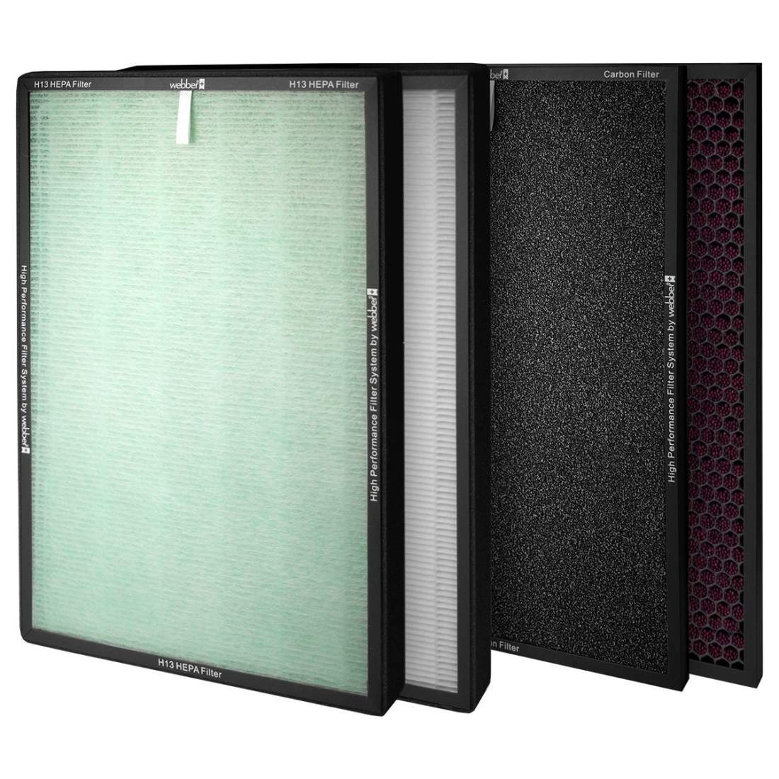 Luftrenare Filterset HEPA13 Kolfilter Antibakteriell | Hem & Hobby | Pryloteket