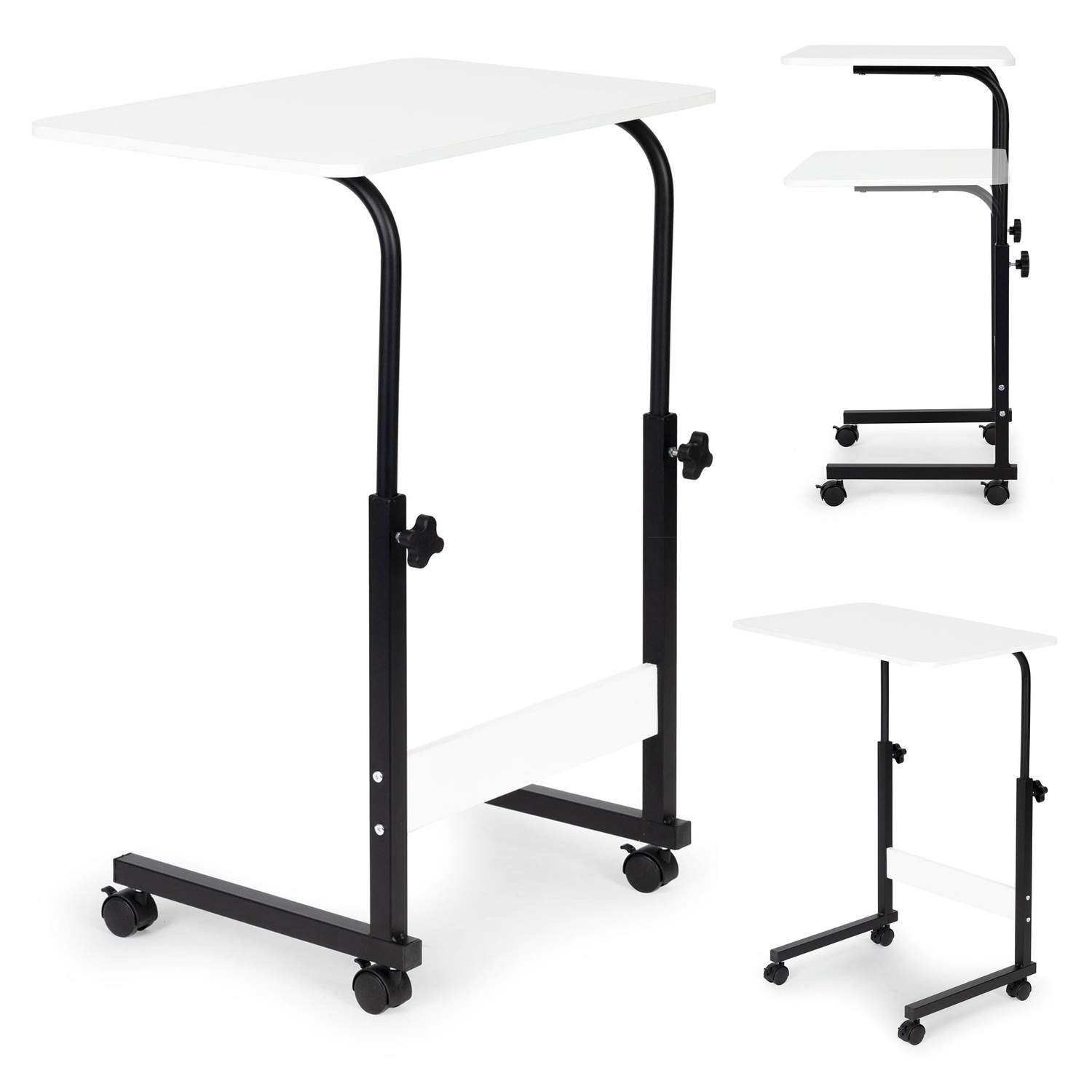 Höj- och sänkbart skrivbord med hjul | Hem & Hobby | Pryloteket