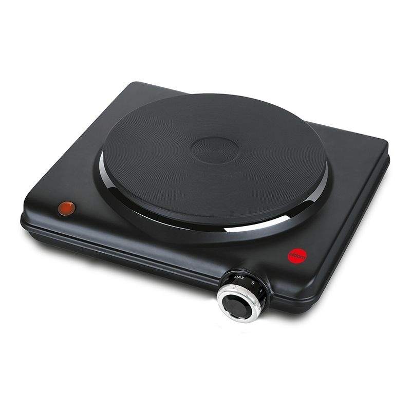 Kompakt el-komfur 1500W med hurtig opvarmning