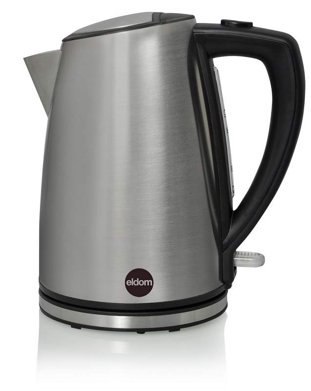 Akku-kedel 1,7L, 2000W rustfrit stål