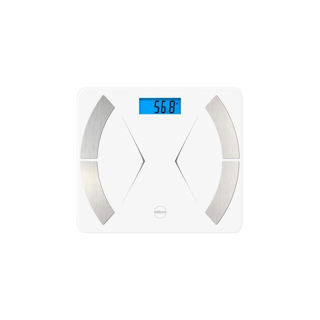 Bluetooth Badevægt med App, 180 kg, Hvid