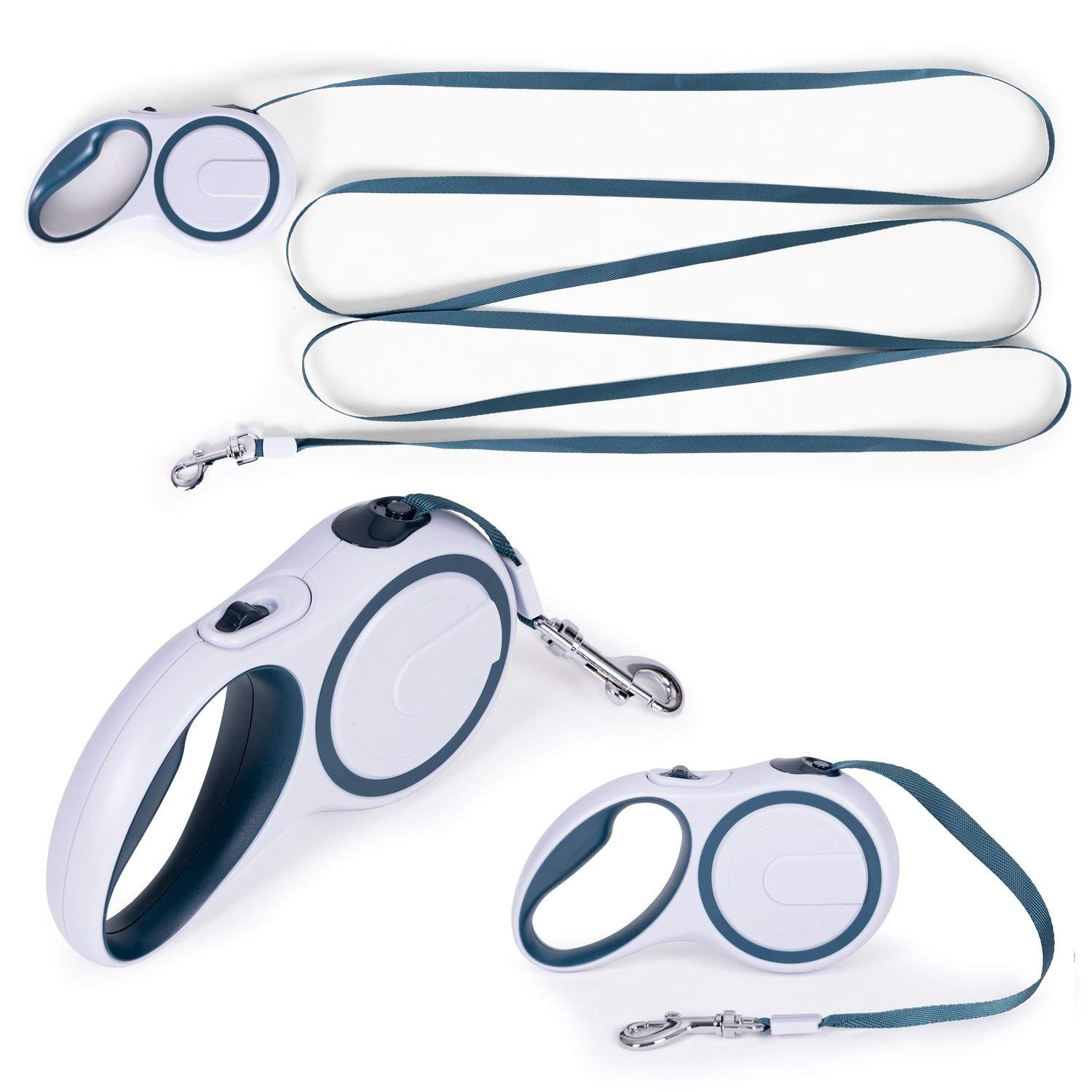 Ergonomisk automatisk kæledyrssnor 3m