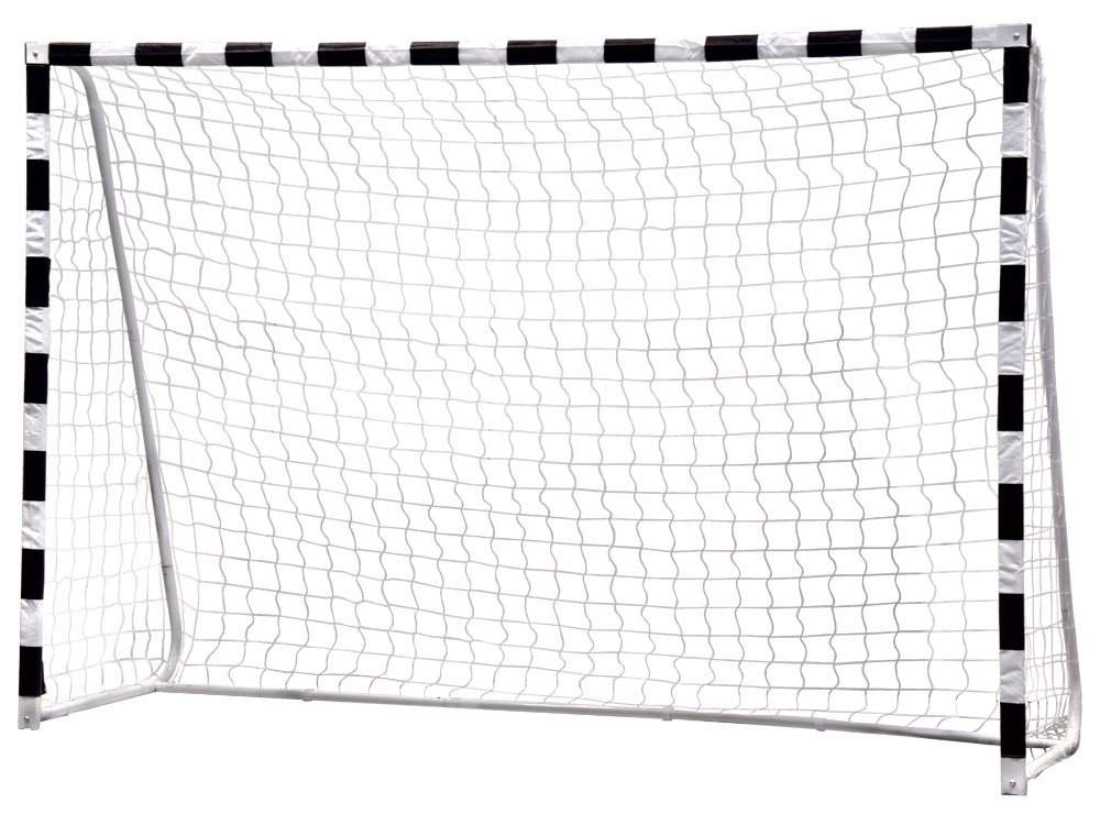 Stort fodboldmål til børn med stabil stålramme