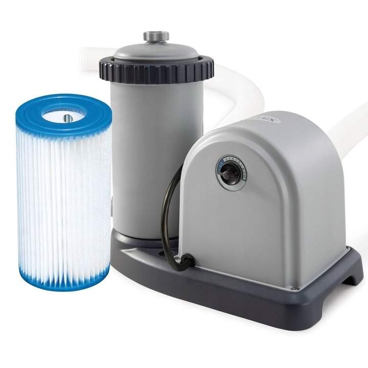 Effektiv poolfilterpumpe - 5678 L/h, nem installation