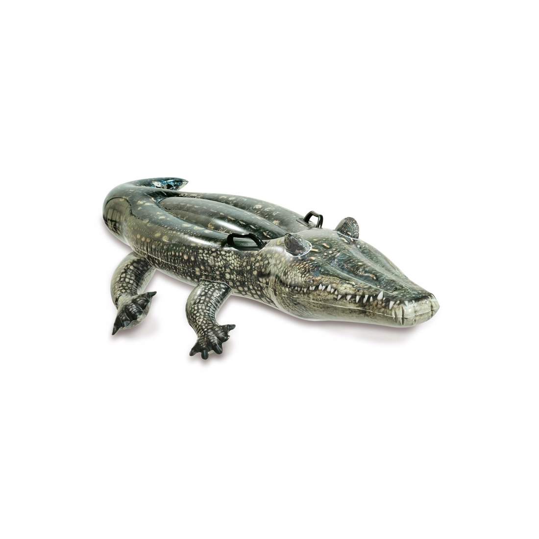 Uppblåsbar Krokodil för Barn - Hållbar PVC, 2 Handtag | Hem & Hobby | Pryloteket