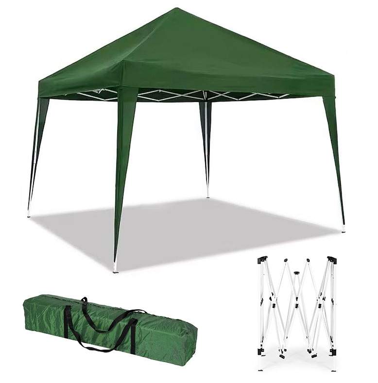 Selvfoldende Havetelt 3x3m - Stabilt & Vandtæt