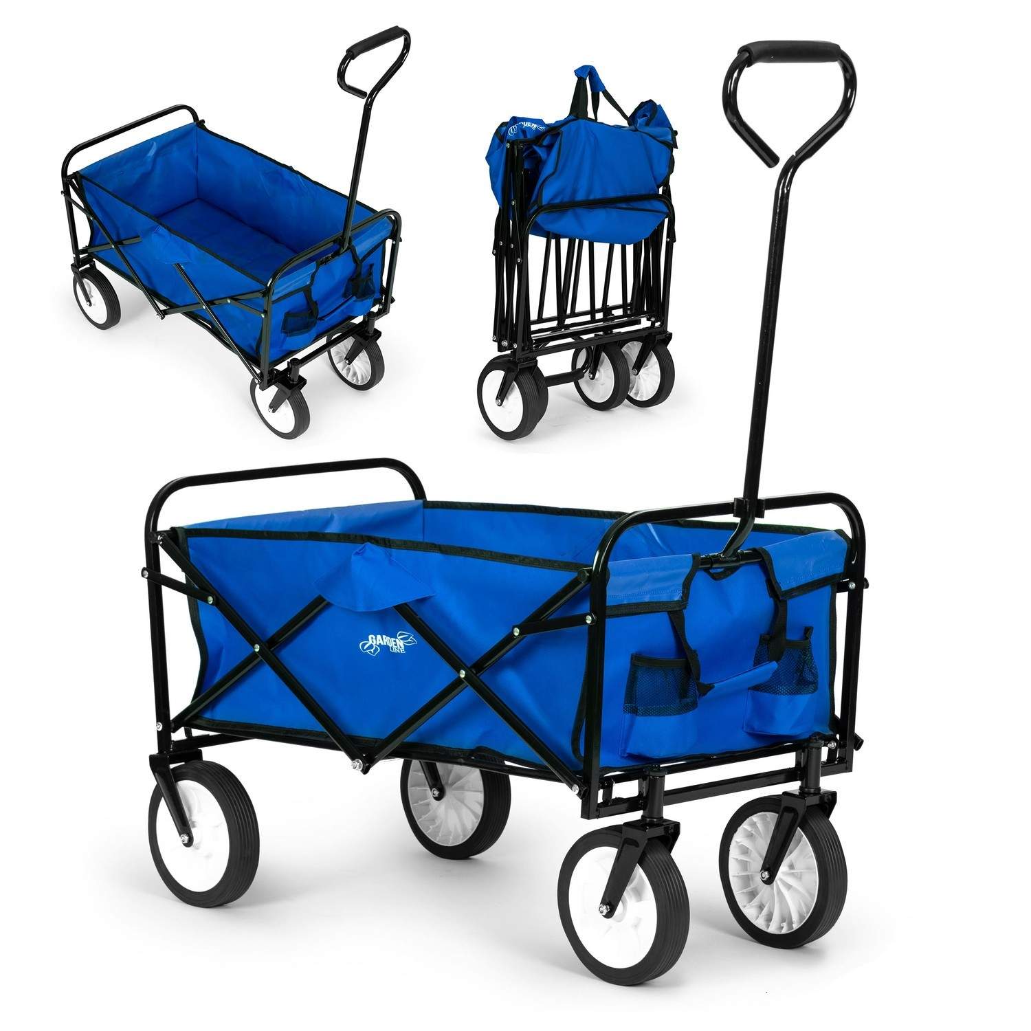Sammenfoldelig Transportvogn 70 kg til Have & Rejse