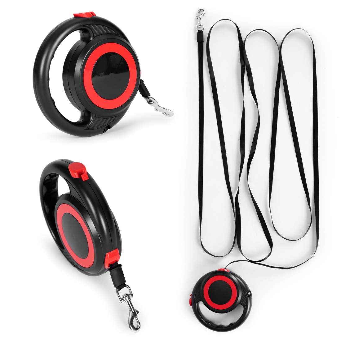 Automatiskt Koppel 4,2m Ergonomiskt Handtag | Mode & Accessoarer - Smycken, Smyckesset & Tillbehör - Halsband | Pryloteket