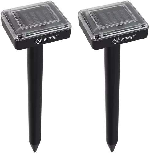 Solcelledrevet gnaverskræmsel, vandtæt, variabel frekvens