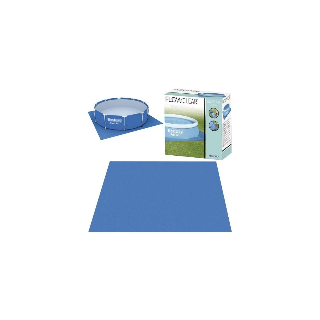 Tålig Isolerande Simmatta för Pool 335x355cm | Hem & Hobby | Pryloteket