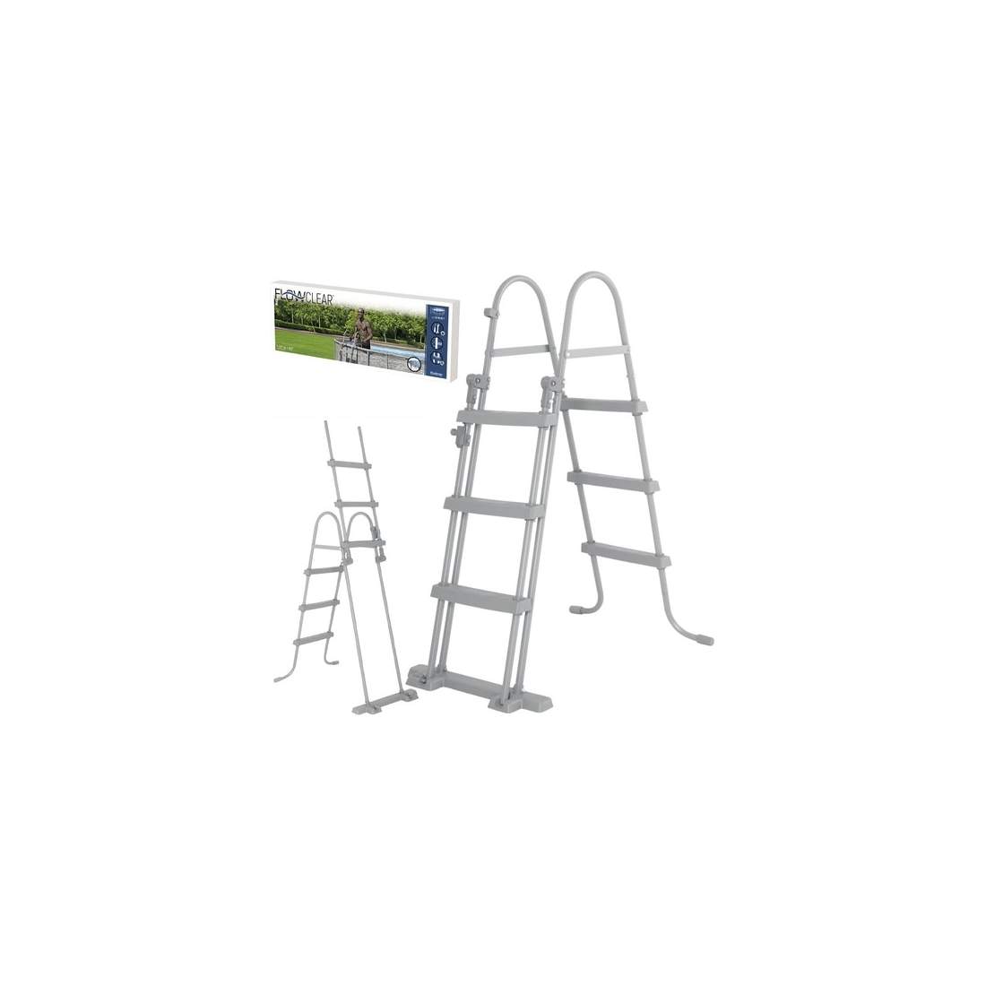 Säker Poolstege 107cm, Korrosionsbeständig | Hem & Hobby | Pryloteket