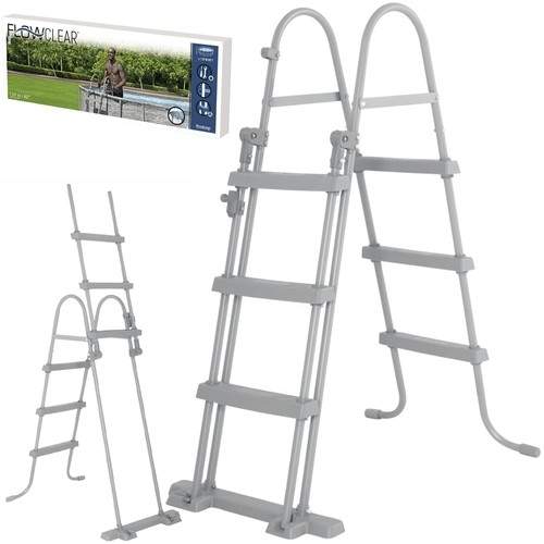 Sikker poolstige 107cm, korrosionsbestandig