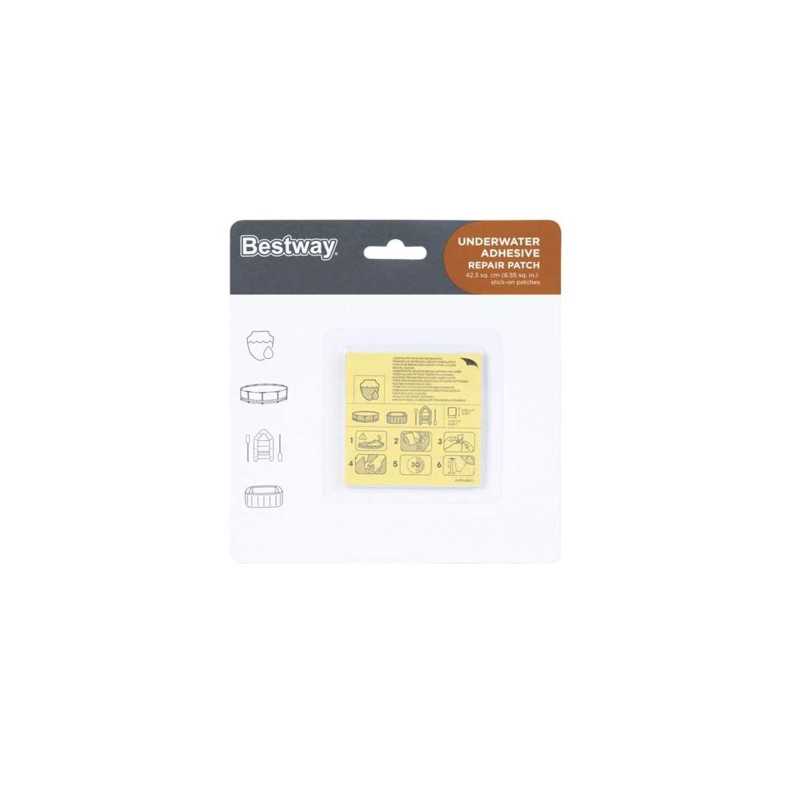 Vattentät Simbassäng Reparationskit, Lättanvänt