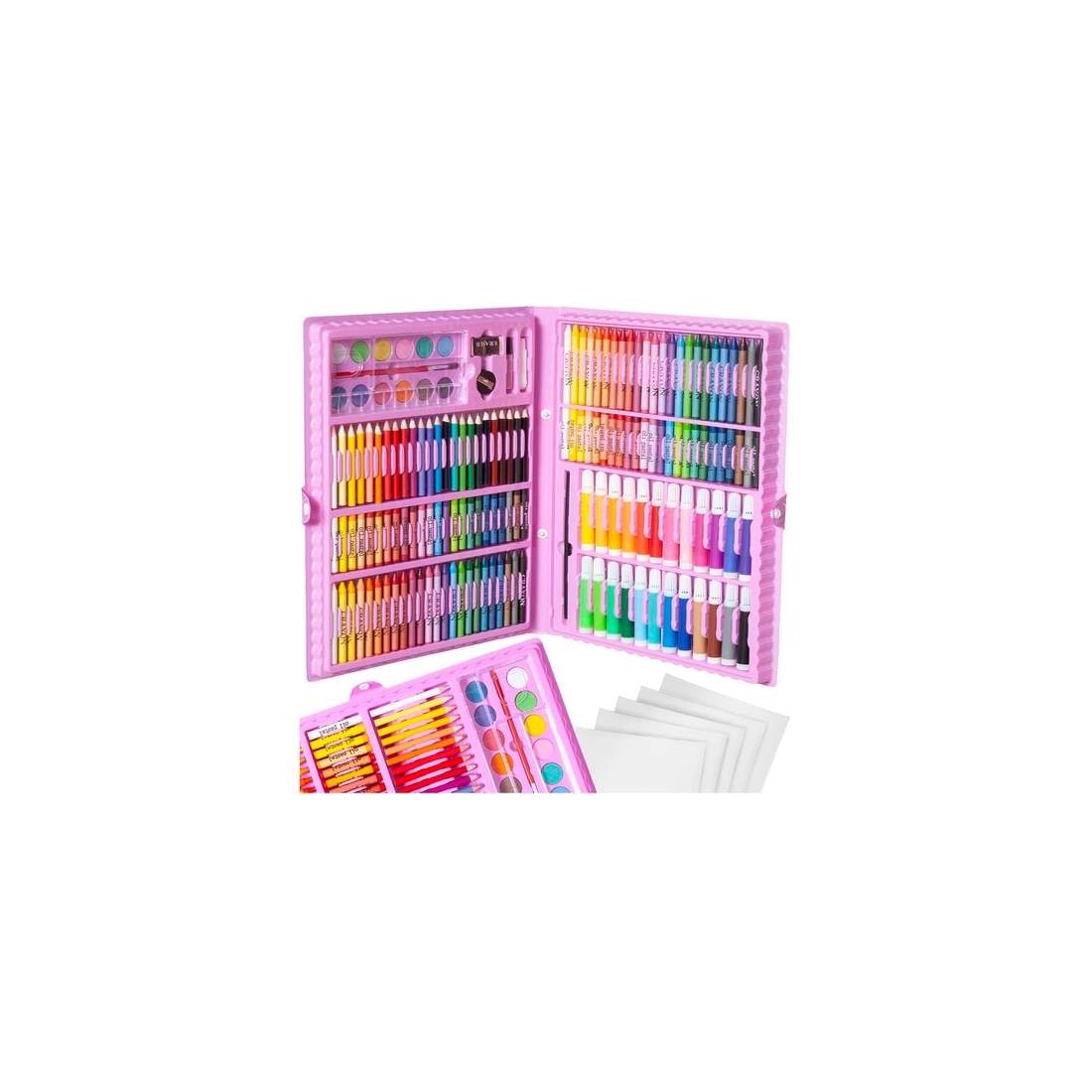 168-delars Målarsats med Resväska för Kreativa Projekt | Hem & Hobby | Pryloteket