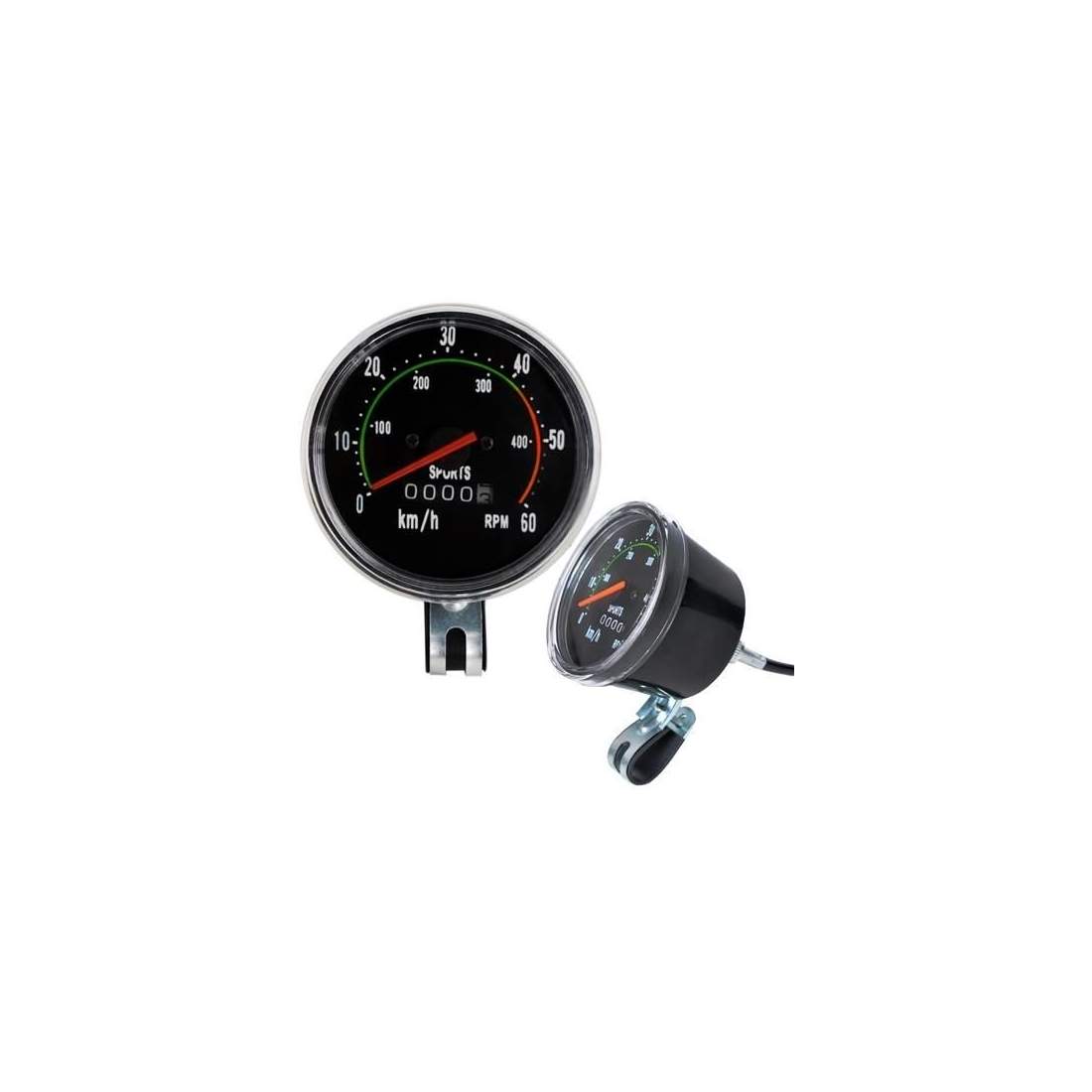 Alternativ bild 1 för Retro Analog Hastighetsmätare till Cykel / Motionscykel