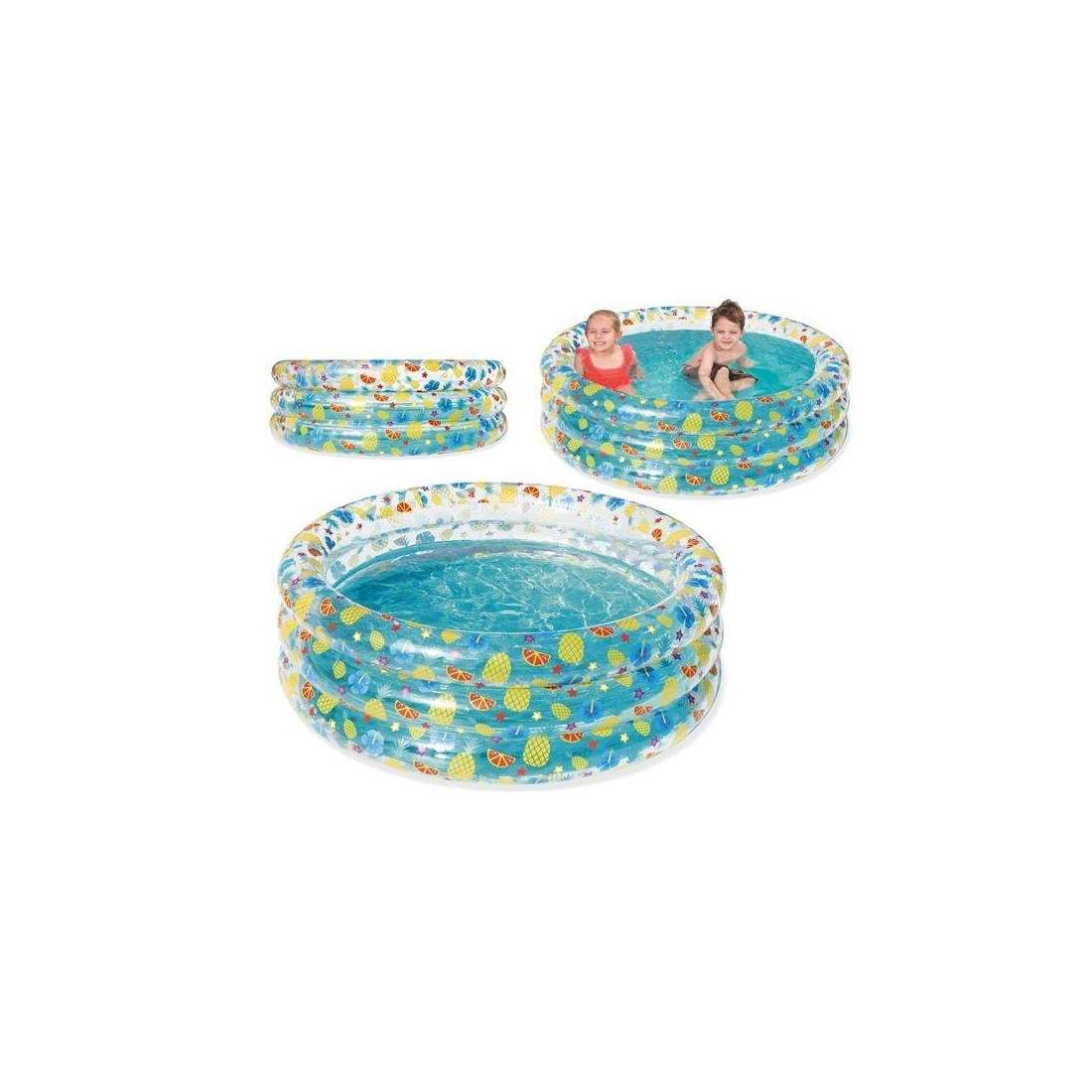 Uppblåsbar Barnpool, Slitstark Vinyl, Mjuka Kanter | Hem & Hobby | Pryloteket