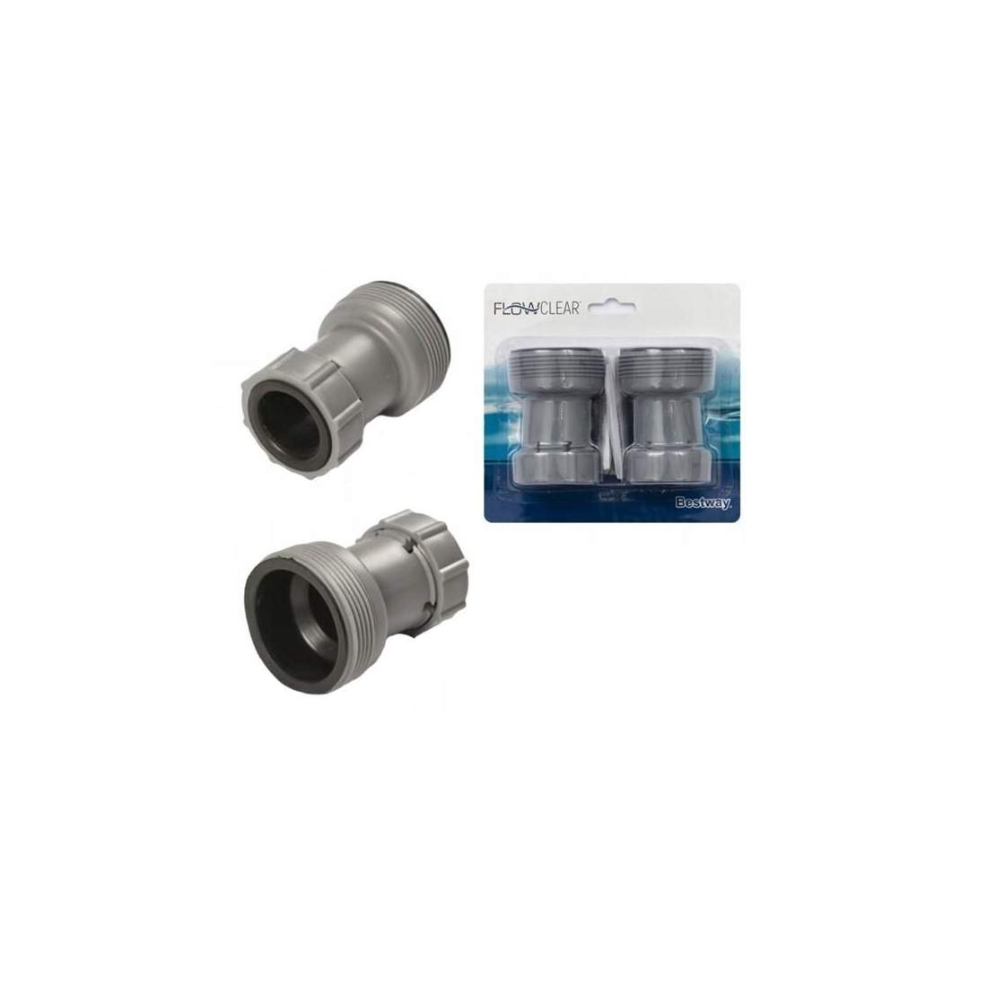 Slangadaptrar 2-pack - Antikorrosion, 32/38 mm | Hem & Hobby | Pryloteket