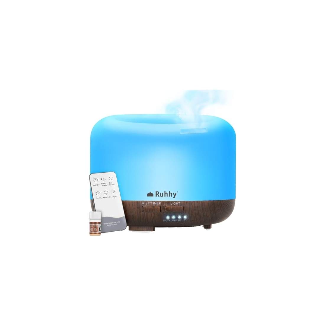 Luftfuktare med Fjärrkontroll & Doftolja | Hem & Hobby - Hem & Hushåll - Inomhusklimat - Luftfuktare | Pryloteket