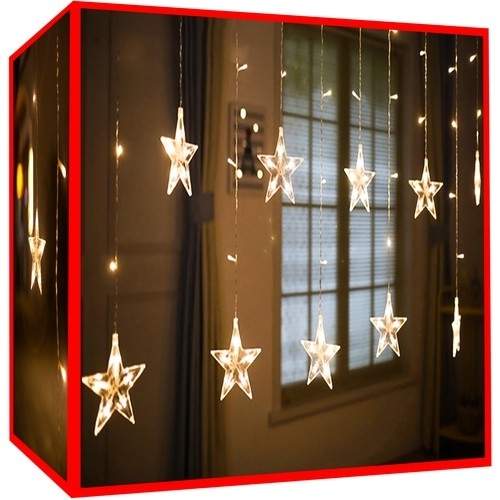 Varm hvid LED Star Light 108 lamper, vandtæt
