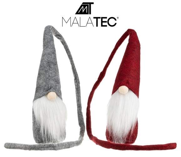 Stående Julenisser - Sæt med 2 Stykker til Hyggelig Indretning