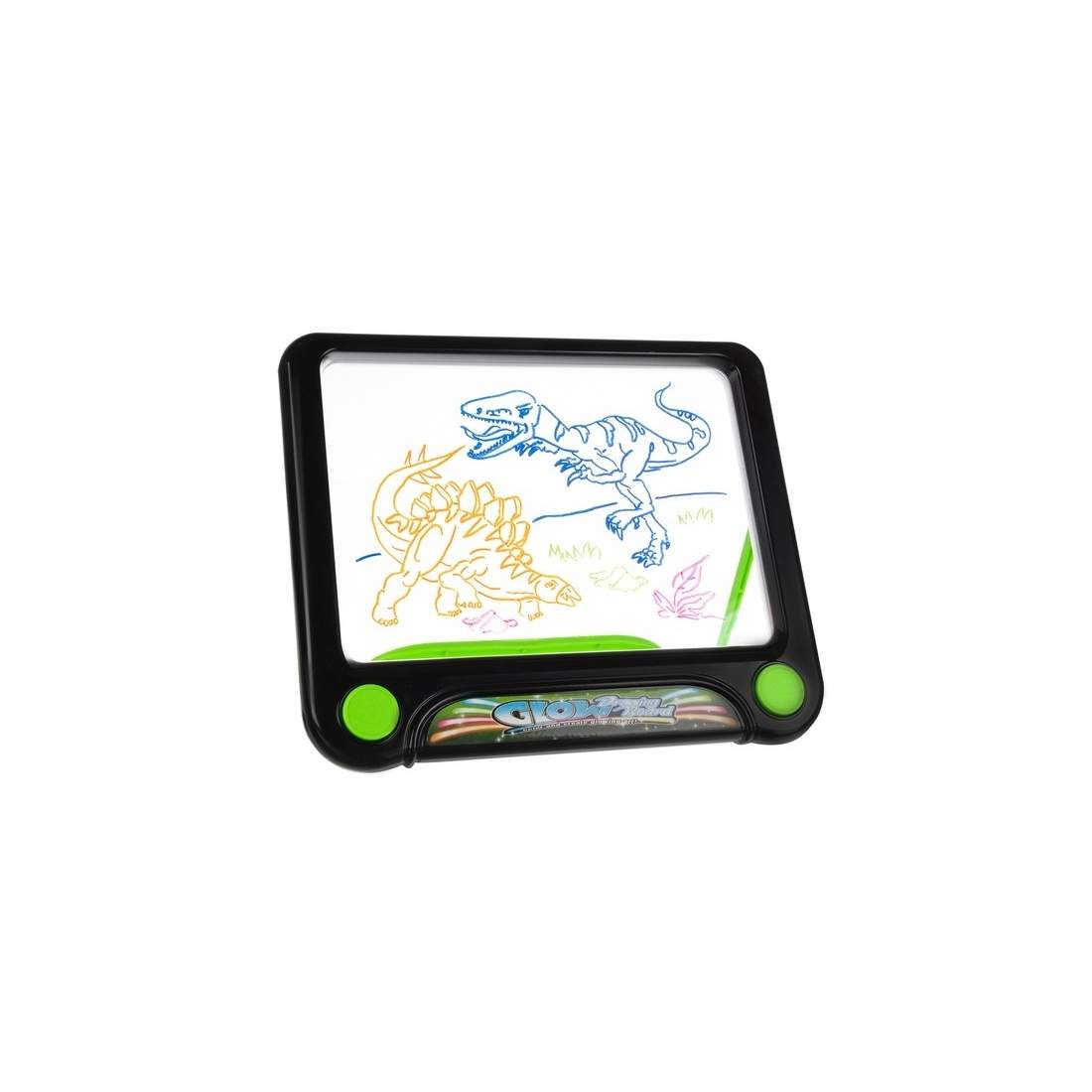 Fluorescerande LED-ritplatta för barn med mallar
