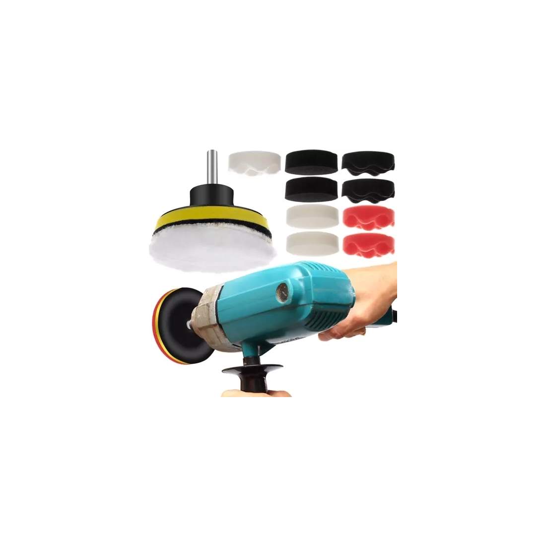 Poleringssvamp Set 12-pack - 80mm, 3000 RPM | Hem & Hobby | Pryloteket