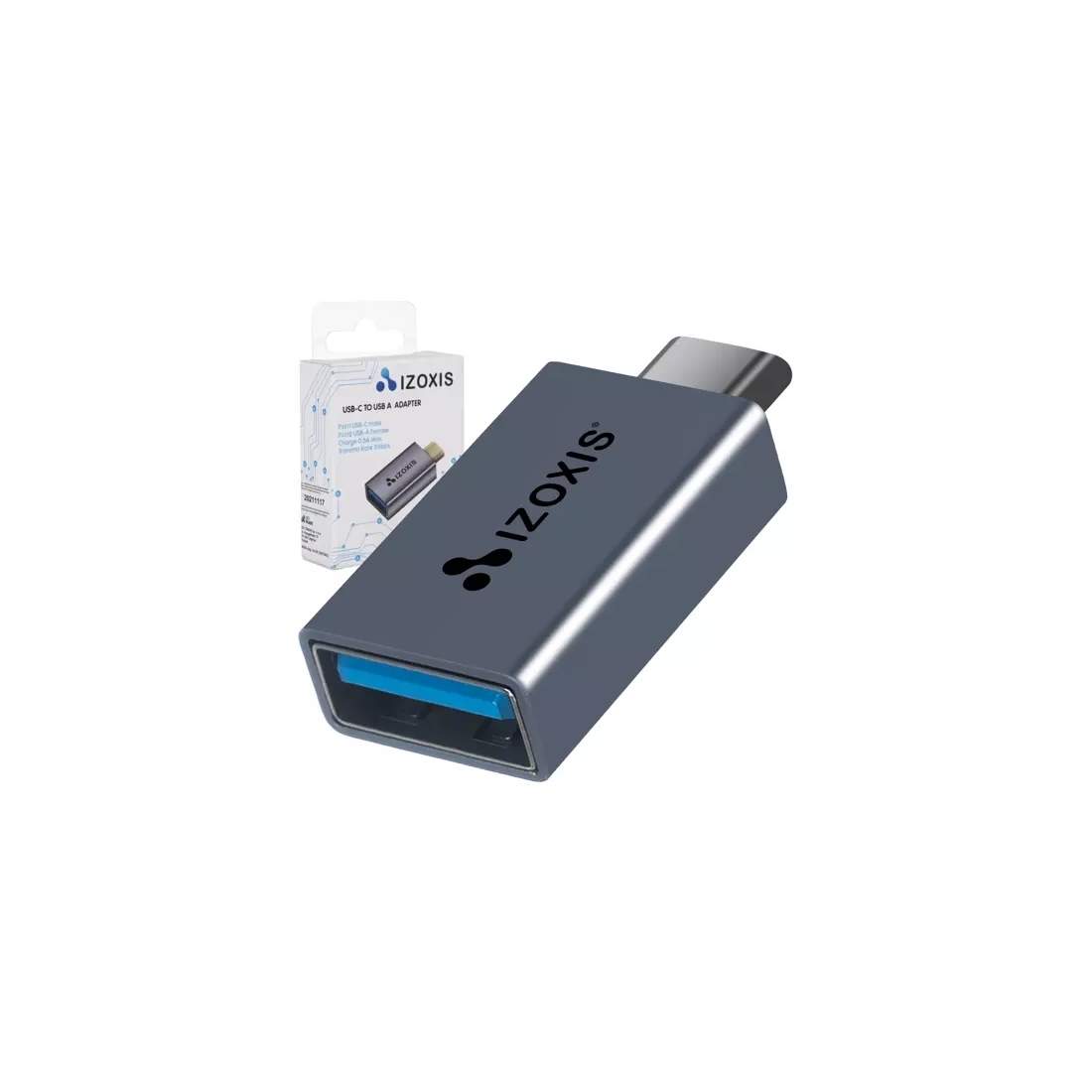 USB 3.0 Typ-C OTG Adapter - 5Gbps Metall | Hem & Hobby | Pryloteket