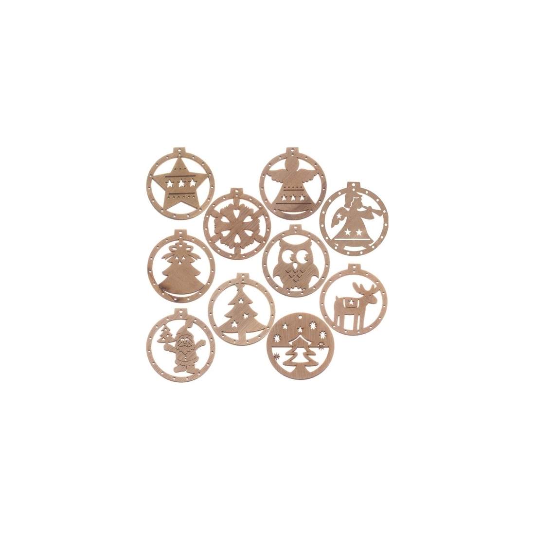 10 Hållbara Träjulkulor med Gratis Rep | Hem & Hobby | Pryloteket