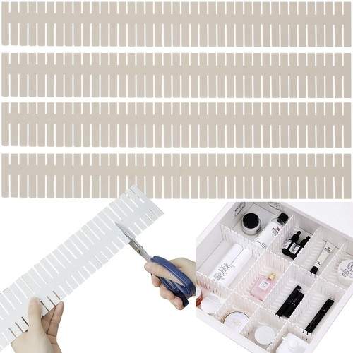 Justerbara Skärbara Plast Lådorganisatörer 4-pack | Hem & Hobby | Pryloteket