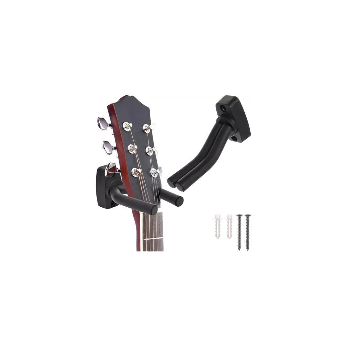 Justerbar & Säker Väggmonterad Gitarrhållare | Hem & Hobby | Pryloteket