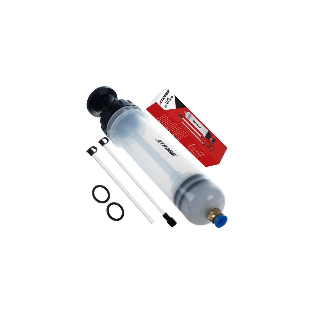 Oljeuppsugningsspruta 200 ml med flexibla slangar | Hem & Hobby | Pryloteket