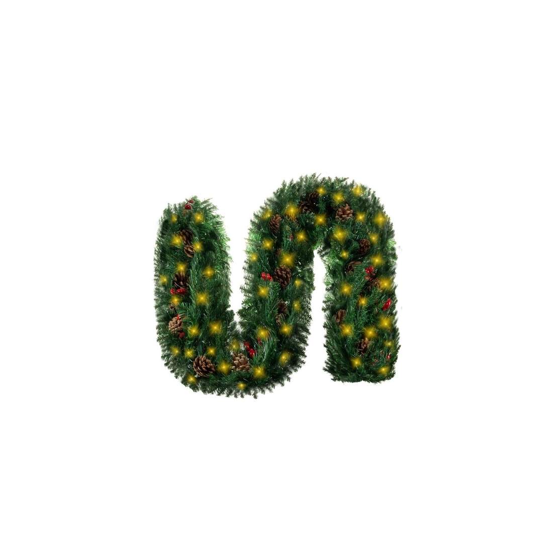 Julgirlang LED-ljus 270cm - Premium Dekorativ | Hem & Hobby | Pryloteket