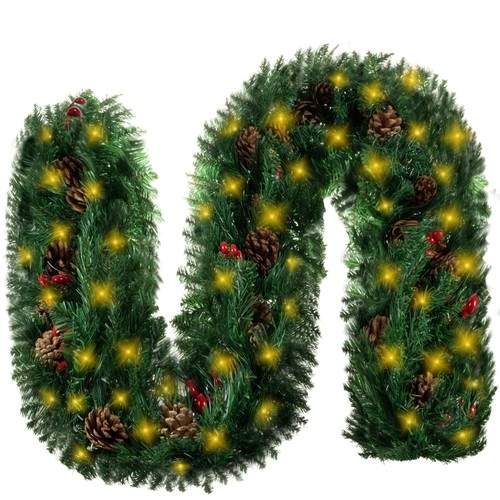 Juleguirlande LED lys 270cm - Premium Dekorativ