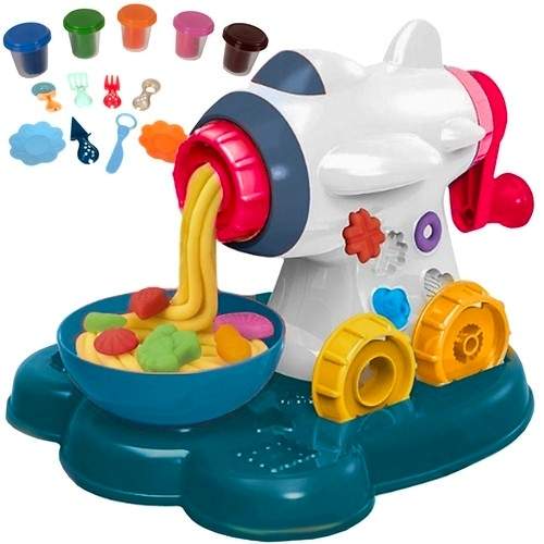 Pastamaskine til børn - 5 farver & tilbehør