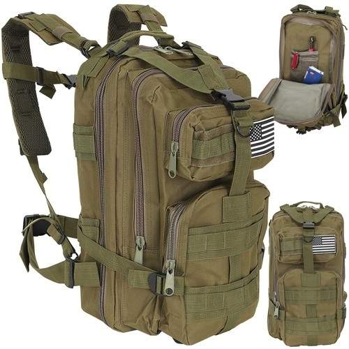 Vattentät Militär Ryggsäck 26L - Slitstark & Justerbar | Hem & Hobby | Pryloteket