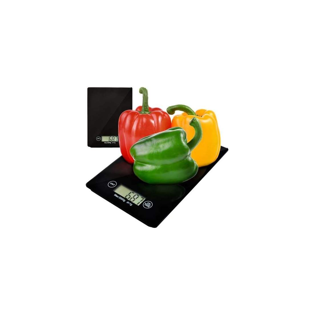 Elektronisk Köksvåg 5kg Härdat Glas LCD | Hem & Hobby | Pryloteket