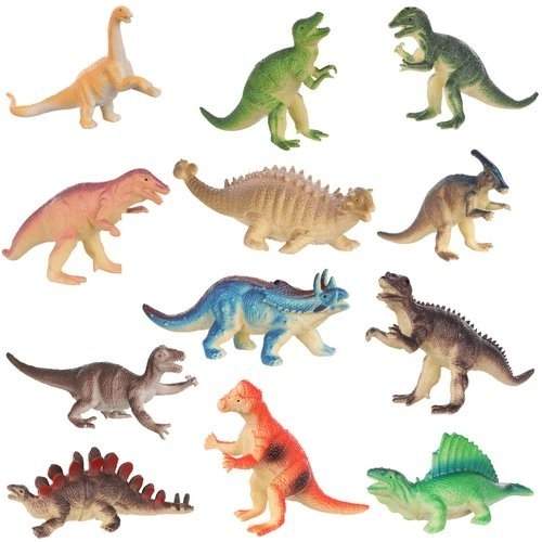 Färgglada Dinosauriefigurer i PVC för Barnlek | Hem & Hobby | Pryloteket