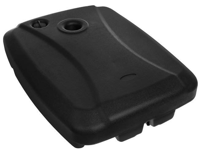 Stabilt og holdbart paraplystativ med hjul