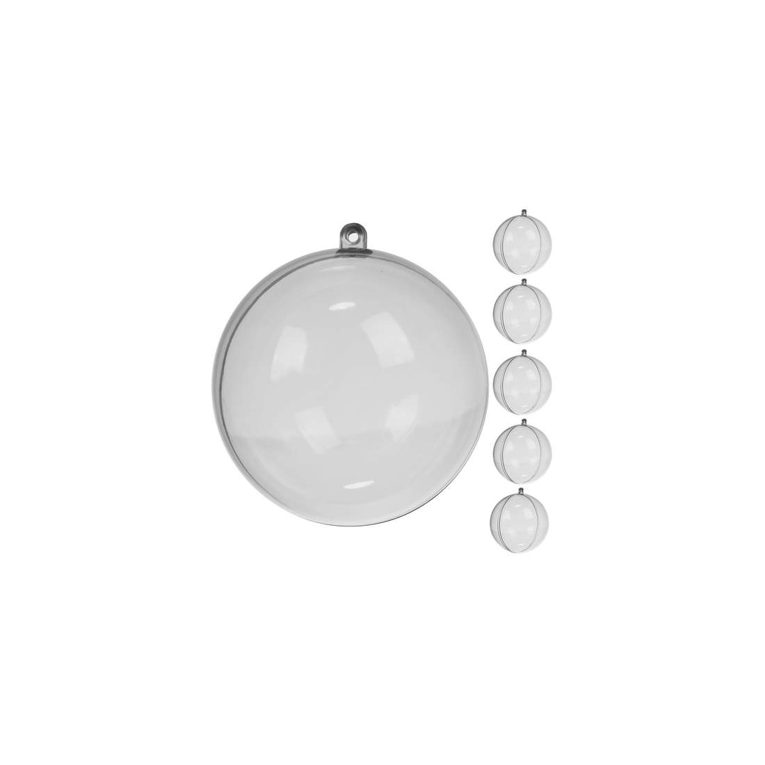 Akrylkulor 10 cm, 5-pack för DIY Dekoration | Hem & Hobby | Pryloteket