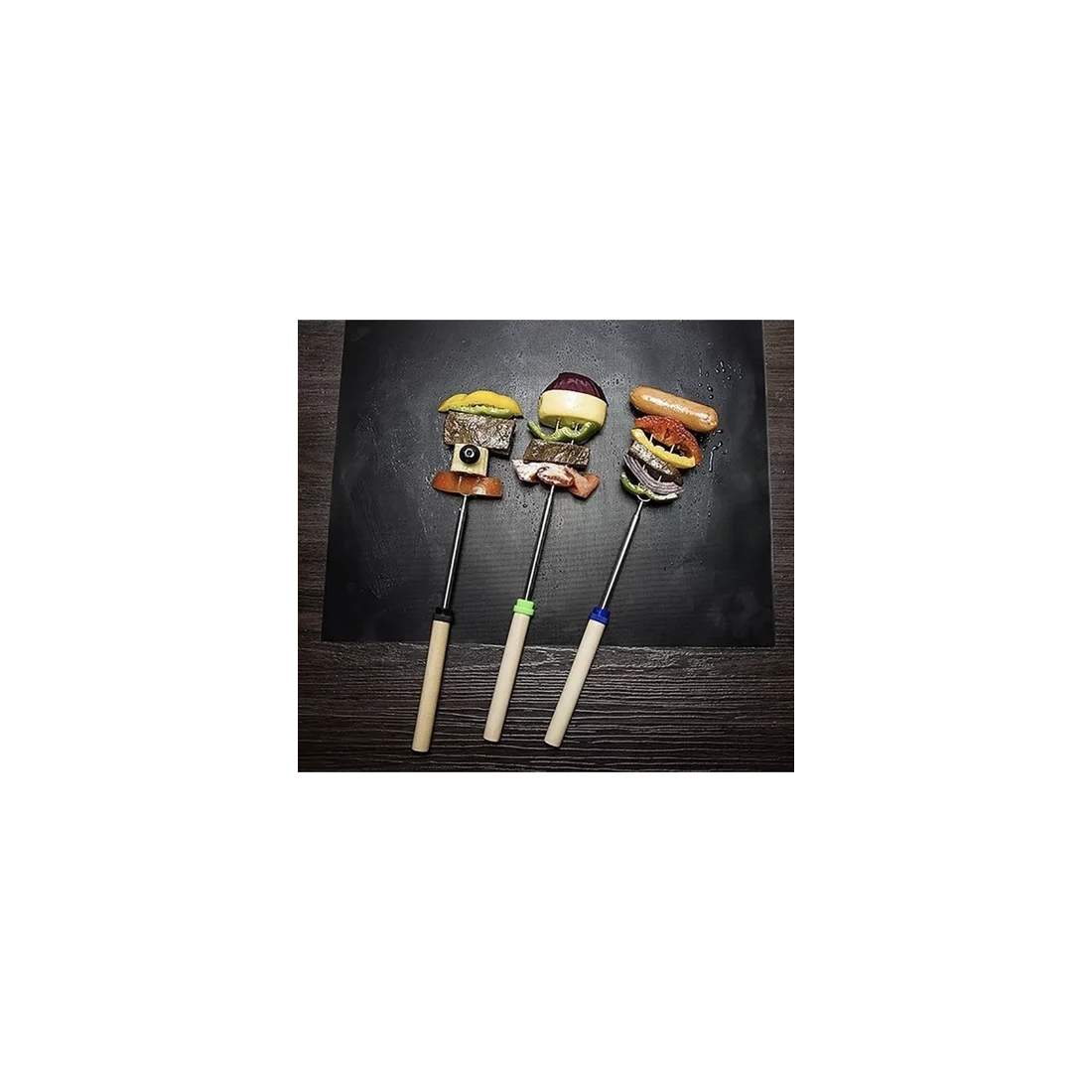 Återanvändbara Non-Stick Grillmattor 5-pack | Hem & Hobby | Pryloteket