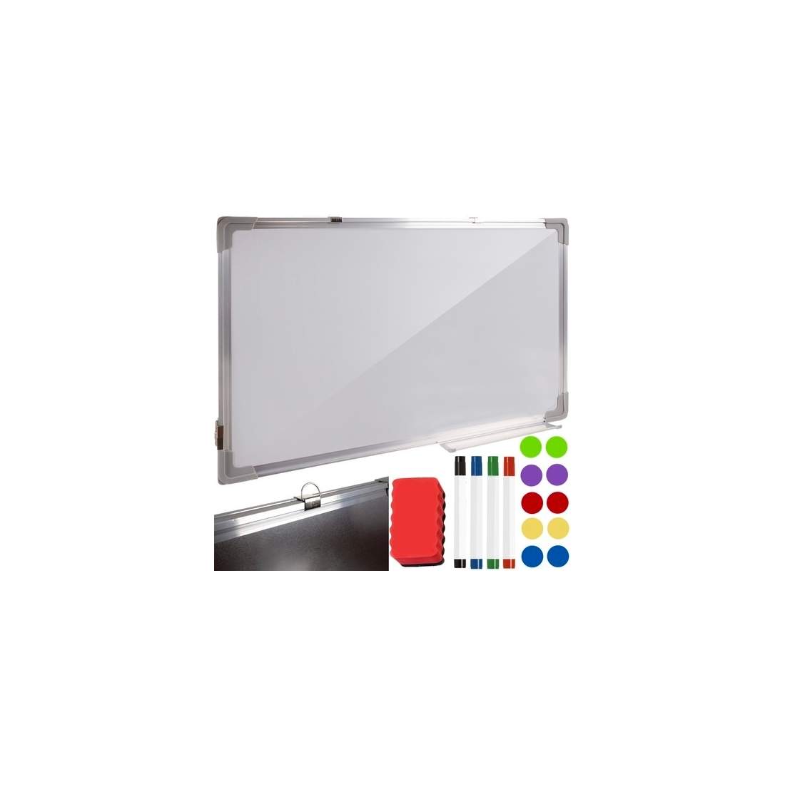 Magnetisk Whiteboard 60x40 cm inkl. Markörer & Magneter | Hem & Hobby | Pryloteket