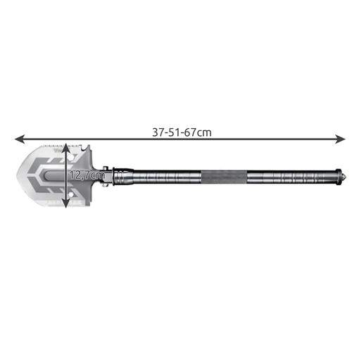 Alternativ bild 1 för Hopfällbar spade - 16in1 trizand 22640