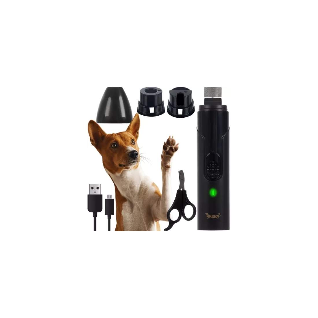 Elektrisk Husdjursnageltrimmer USB 2 Hastigheter | Hem & Hobby | Pryloteket