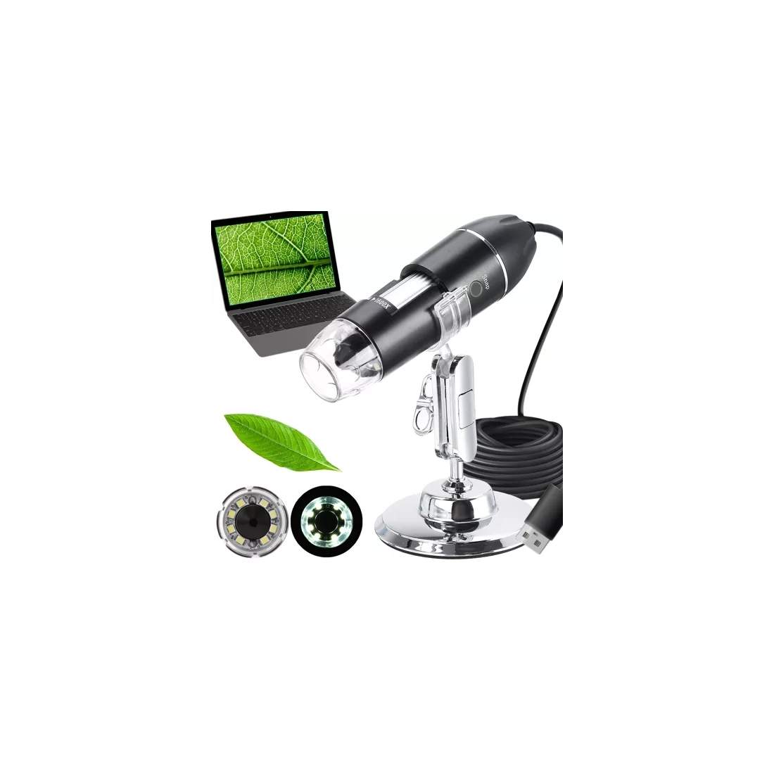 Digitalt Mikroskop 1600X, Foto & Video, 2MP | Hem & Hobby | Pryloteket