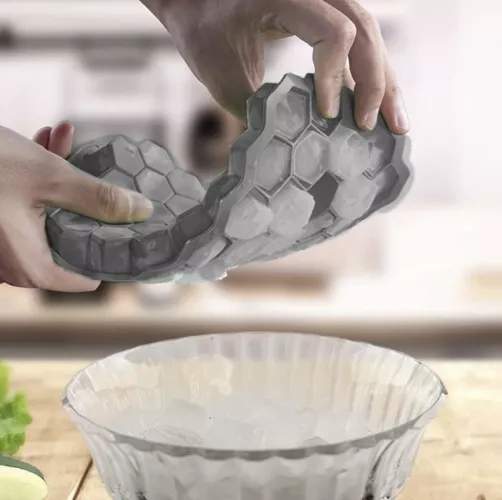 Alternativ bild 1 för Ruhhy silikonform för isbitar 23228