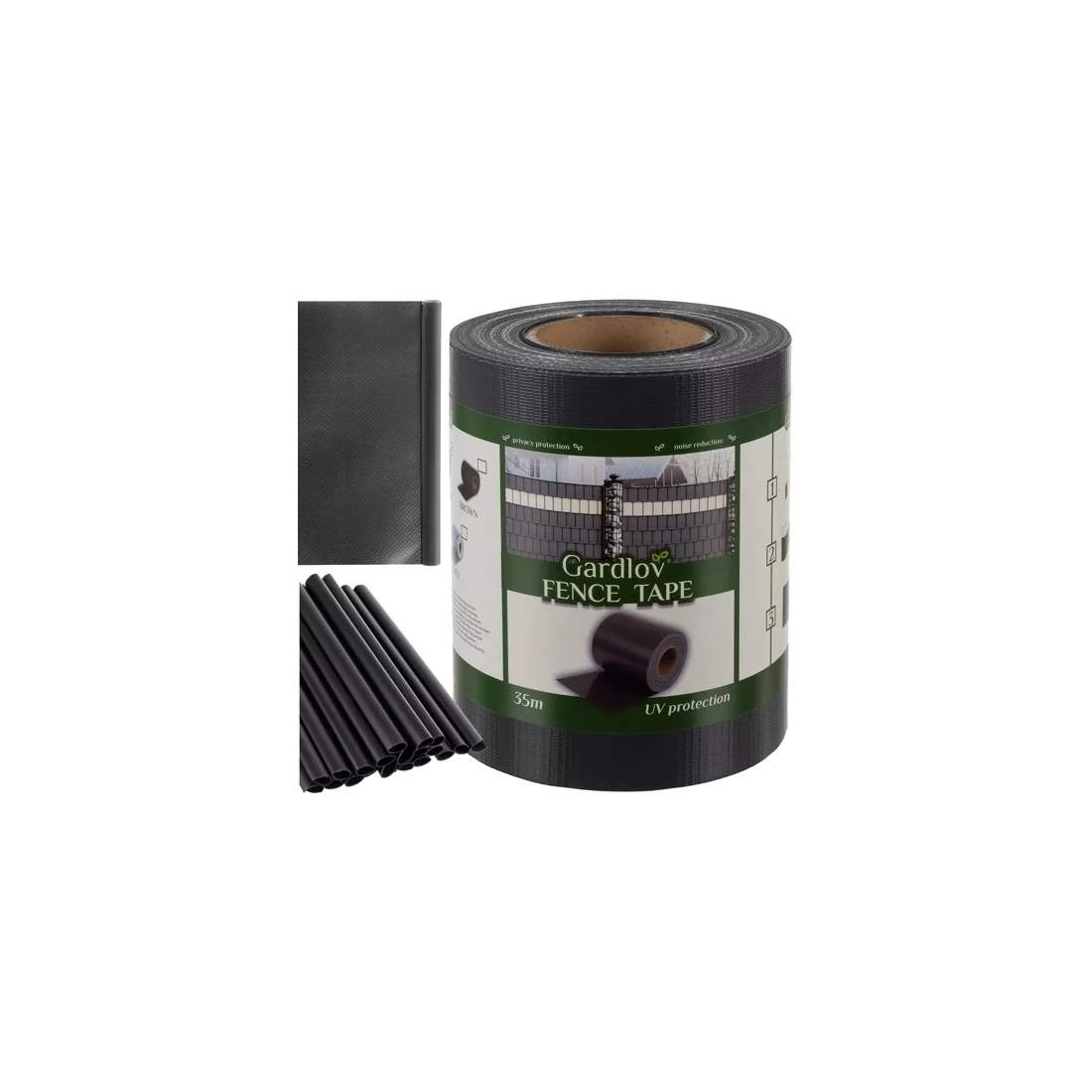 Stängseltejp 19x3500 cm med Clips | Hem & Hobby | Pryloteket