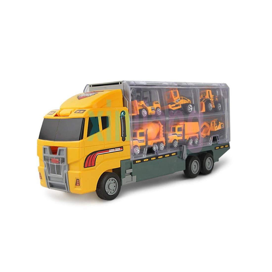 Lastbilset med 6 bilar för barn | Leksaker & Spel - Leksaker - Lekset | Pryloteket