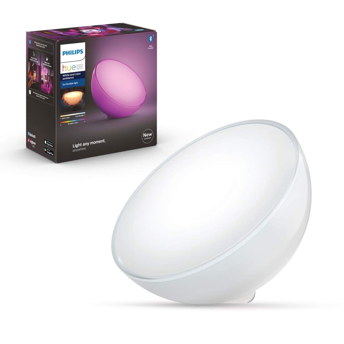 Hue Go Color Laddningsbar lampa | Sport & Fritid - Friluftsliv & Camping - Belysning | Pryloteket
