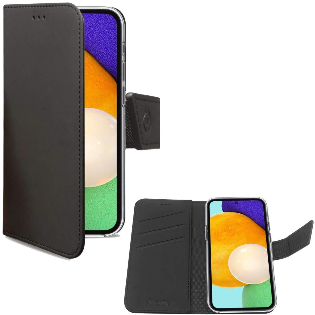 Wallet Case Galaxy A03s Svart | Elektronik - Tillbehör Mobil & Surfplatta - Mobiltillbehör - Mobilskal & Fodral - Samsung | Pryloteket