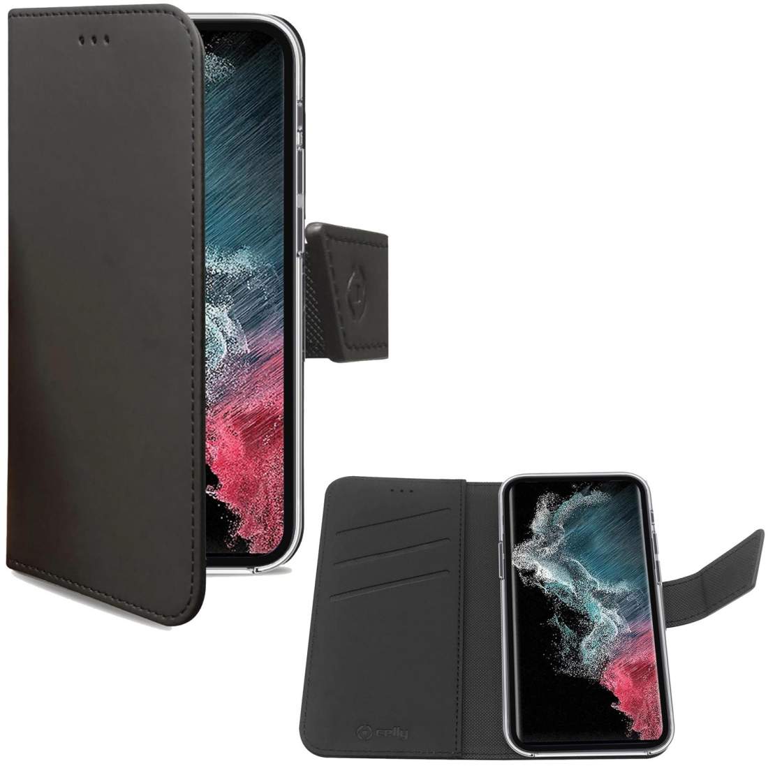 Wallet Case Galaxy S23+ 5G Svart | Elektronik - Tillbehör Mobil & Surfplatta - Mobiltillbehör - Mobilskal & Fodral - Samsung | Pryloteket